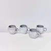 Clearance Mae 4Er Set Tasse Klein Grau Tassen & Becher