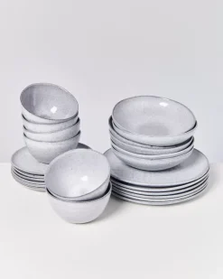 Online Mae Grau - 24 Teiliges Set Geschirr Sets