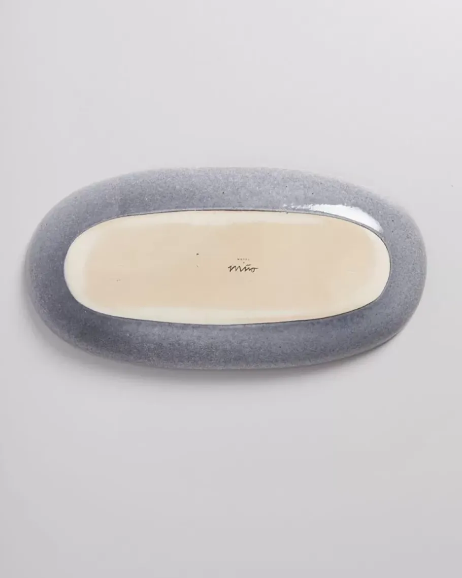New Mae Servierplatte L Grau Servierplatten