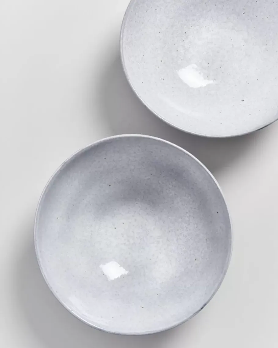 New Mae Servierschale Klein Flach Grau Servierschalen