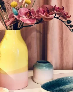 Clearance Marisa Vase Gelb Rose Vasen