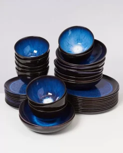 Flash Sale Melides Deepseablue - 40 Teiliges Set Geschirr Sets