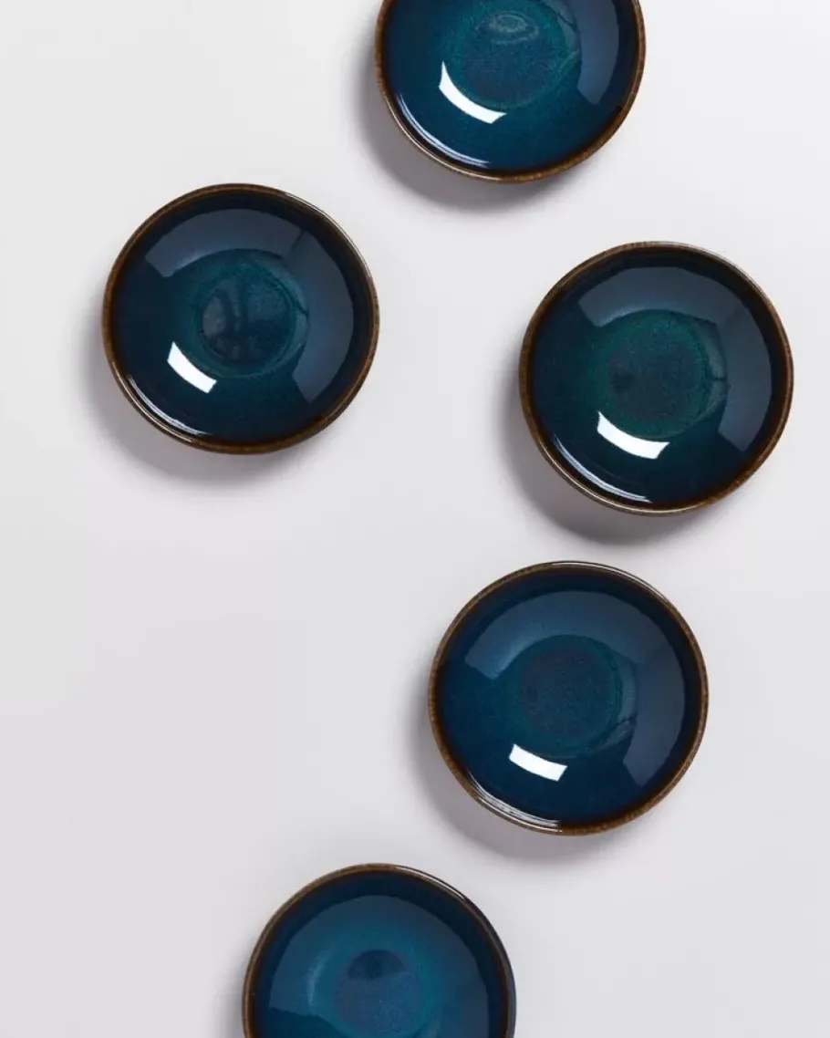 Outlet Melides Miniteller Tief Oceanblue Schmuckschälchen