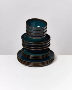 Cheap Melides Oceanblue - 16 Teiliges Set Geschirr Sets