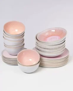 Sale Melides Rose - 32 Teiliges Set Geschirr Sets