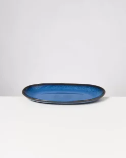 Flash Sale Melides Servierplatte L Blue Servierplatten