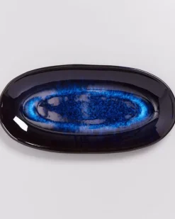 Best Melides Servierplatte L Deepseablue Servierplatten