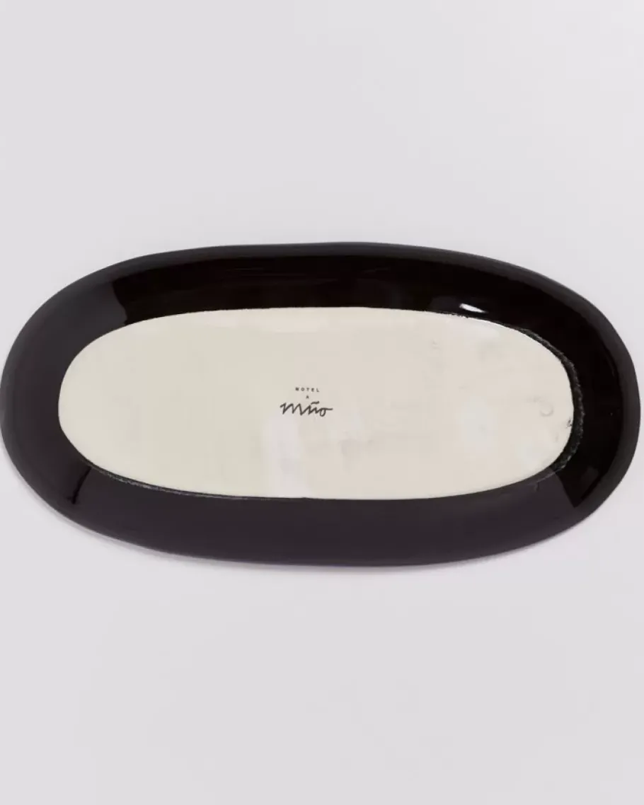 Best Melides Servierplatte L Deepseablue Servierplatten