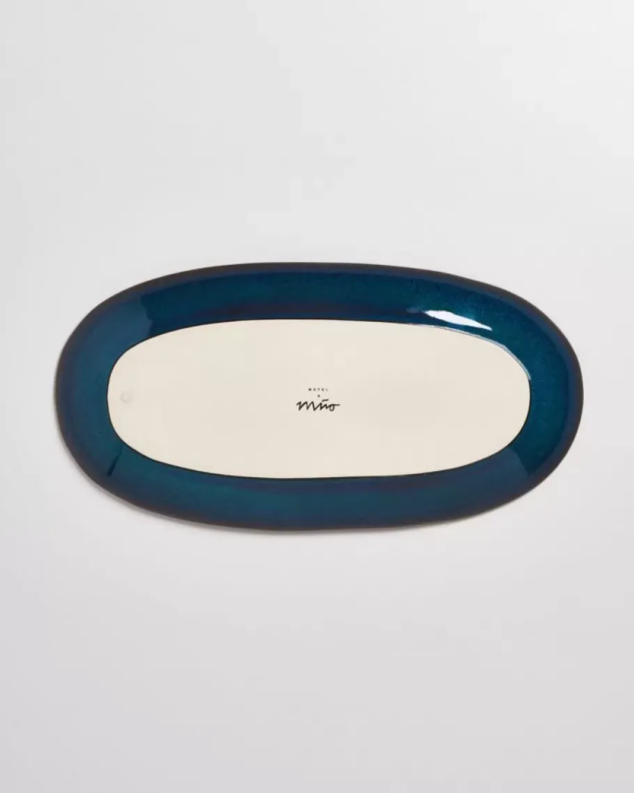 Sale Melides Servierplatte L Oceanblue Servierplatten