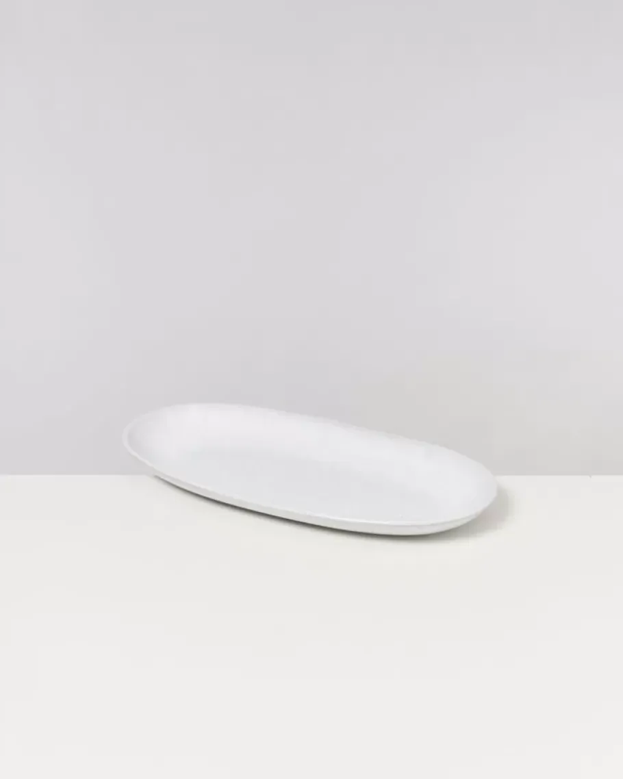 Cheap Melides Servierplatte L White Servierplatten