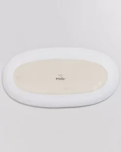 Cheap Melides Servierplatte L White Servierplatten