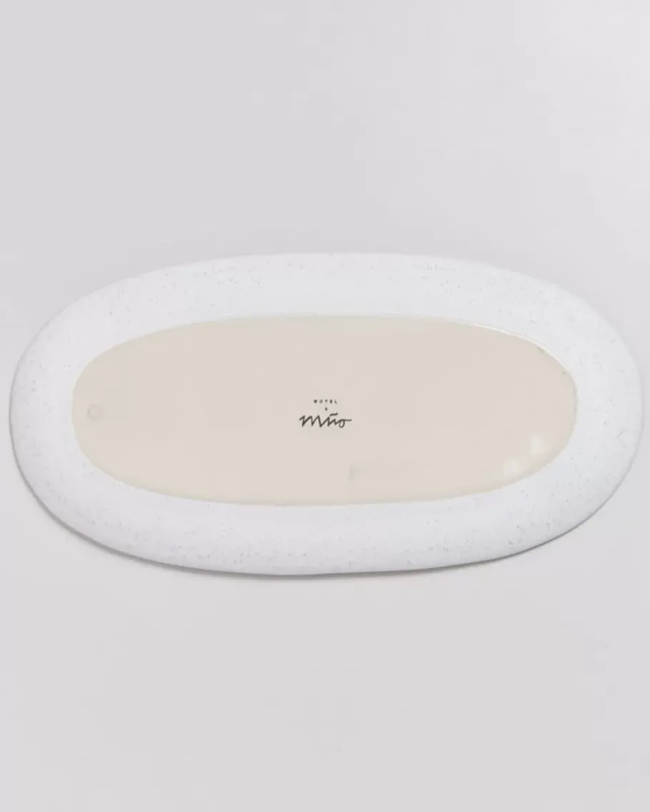 Cheap Melides Servierplatte L White Servierplatten