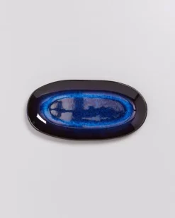 Outlet Melides Servierplatte M Deepseablue Servierplatten