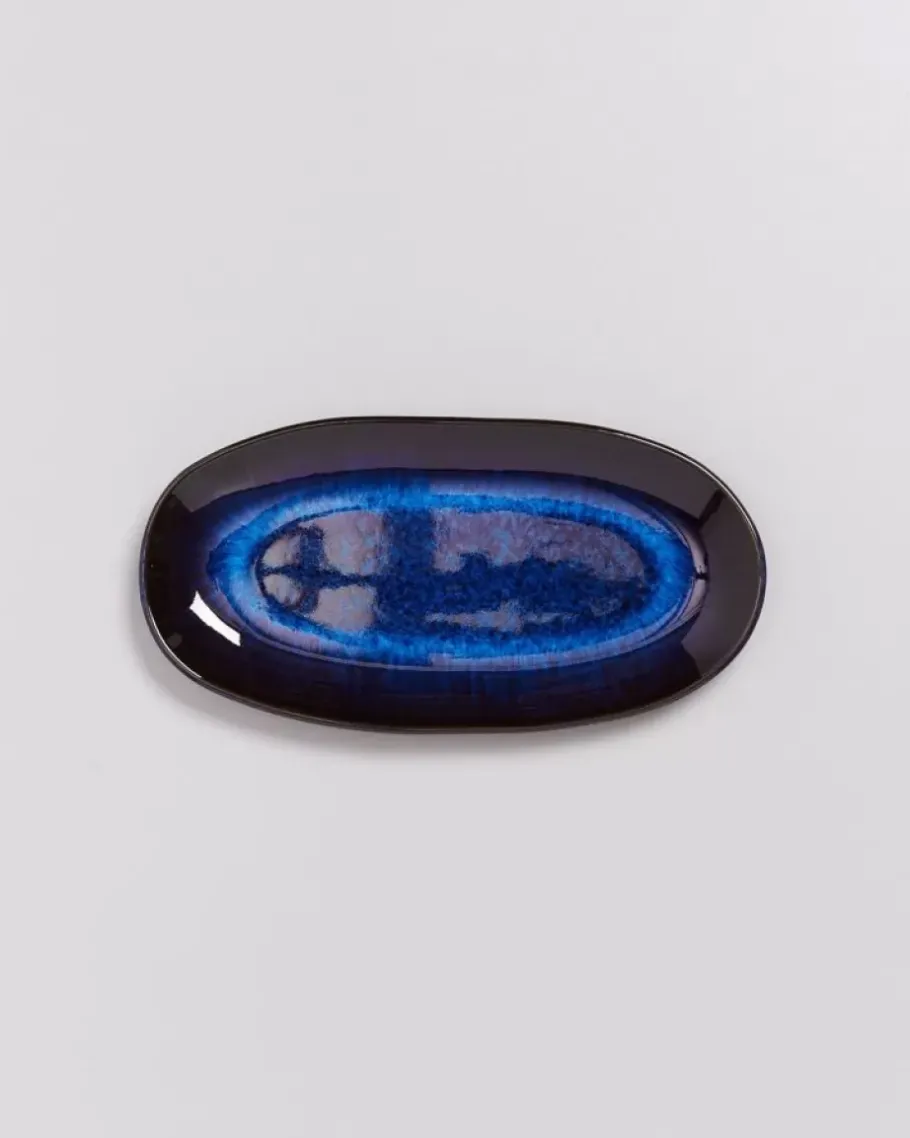 Outlet Melides Servierplatte M Deepseablue Servierplatten