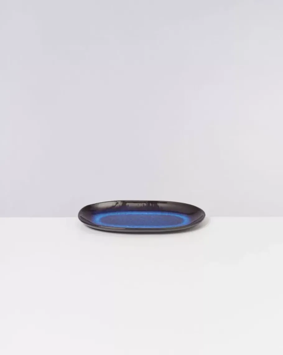 Outlet Melides Servierplatte M Deepseablue Servierplatten