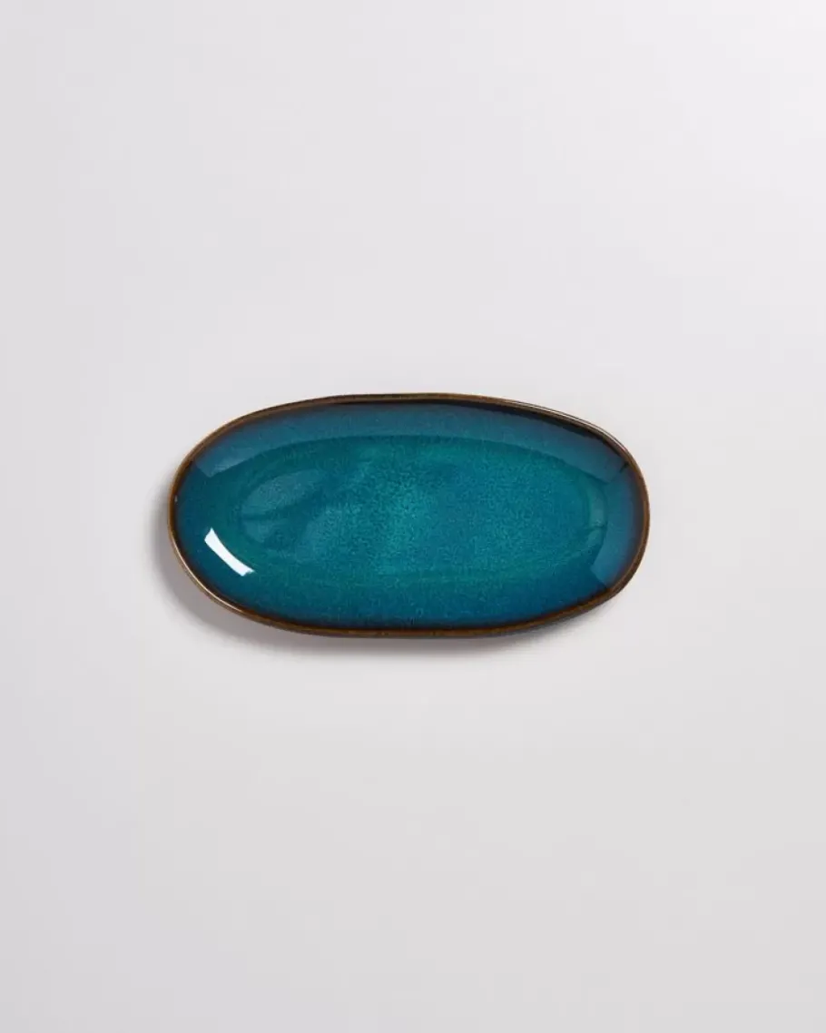 Sale Melides Servierplatte M Oceanblue Servierplatten