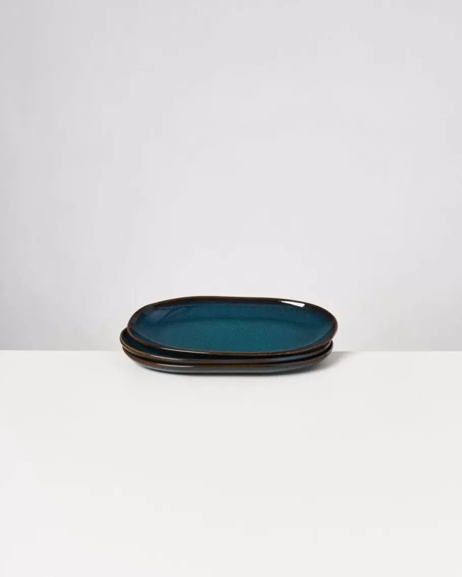 Sale Melides Servierplatte M Oceanblue Servierplatten