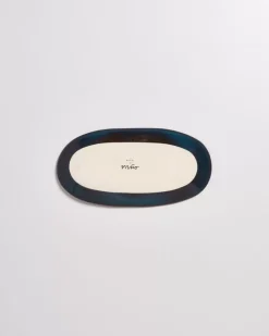 Sale Melides Servierplatte M Oceanblue Servierplatten
