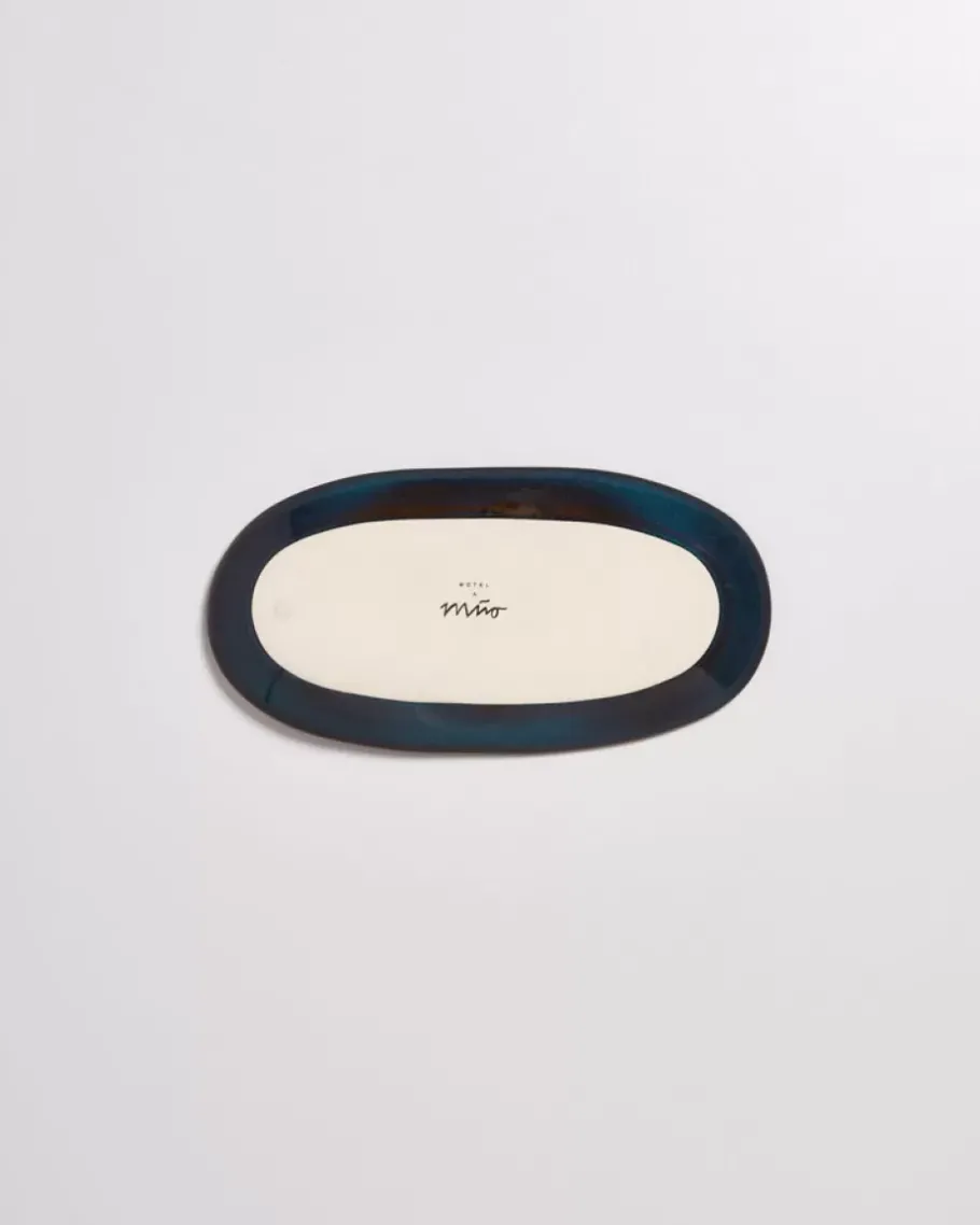 Sale Melides Servierplatte M Oceanblue Servierplatten