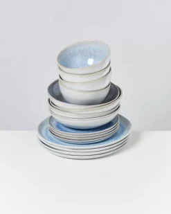 Best Melides Stoneblue - 16 Teiliges Set Geschirr Sets