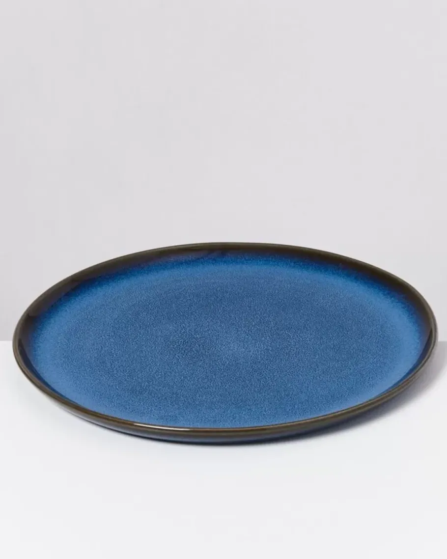 Clearance Melides Teller Gros Blue Große Teller