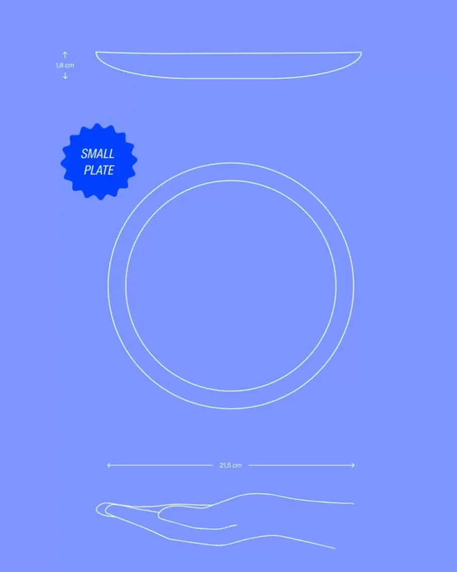 Online Melides Teller Klein Blue Kleine Teller