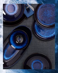 Store Melides Teller Klein Deepseablue Kleine Teller