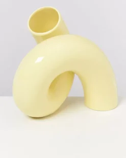 Best Sale X Ju Schnee Viparita Vase L Gelb Motel A Miio X Ju Schnee