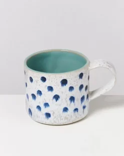 Best Sale Nodoa 6Er Set Tasse Mint Mit Punkten 6 Teilige Sets