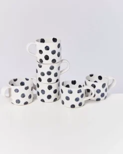 Store Nodoa 6Er Set Tasse Schwarze Punkte Tassen & Becher Sets