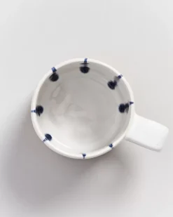 Outlet Nodoa 6Er Set Tasse Weis Blau 6 Teilige Sets