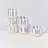 Shop Nodoa 6Er Set Tasse Weis Blau Tassen & Becher