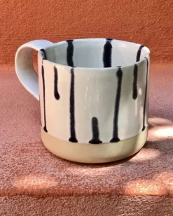 Shop Nodoa 6Er Set Tasse Weis Blau Tassen & Becher