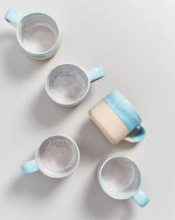 Best Sale Nodoa Tasse Blue Dipped Große Tassen