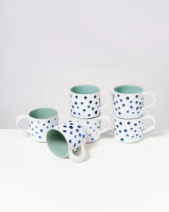 Hot Nodoa Tasse Mint Mit Punkten Große Tassen