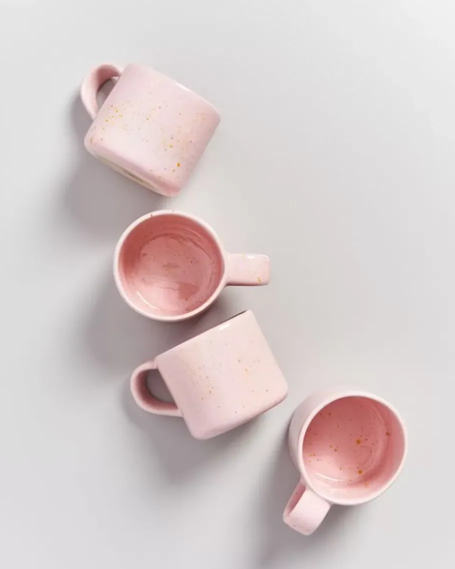 Flash Sale Nodoa Tasse Rosa Gesprenkelt Tassen & Becher