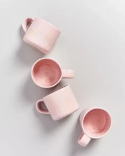 Store Nodoa Tasse Rosa Gesprenkelt Große Tassen