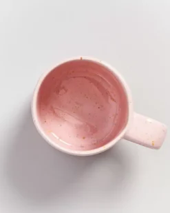Store Nodoa Tasse Rosa Gesprenkelt Große Tassen