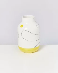 Best Nuno Vase L Arts White Nuno L