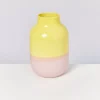 Flash Sale Nuno Vase L Gelb Rose Nuno L