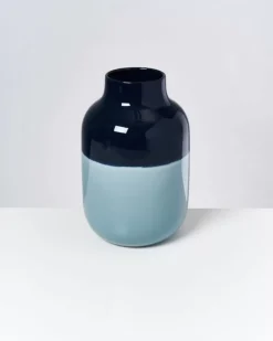 Discount Nuno Vase L Navy Hellblau Vasen