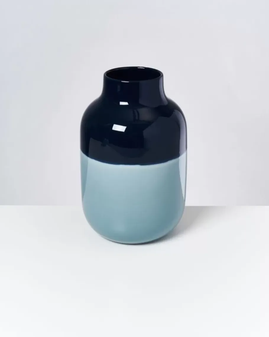 Discount Nuno Vase L Navy Hellblau Nuno L