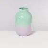 Sale Nuno Vase L Pastellmint Lila Vasen