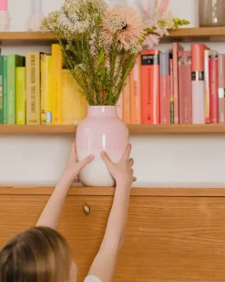 Hot Nuno Vase M Rosa Vasen