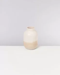 Best Sale Nuno Vase M Sand Nuno M