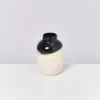 Best Nuno Vase M Schwarz Rosa Gelb Gestreift Vasen