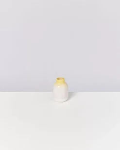Best Nuno Vase S Gelb Rosa Gesprenkelt Nuno S
