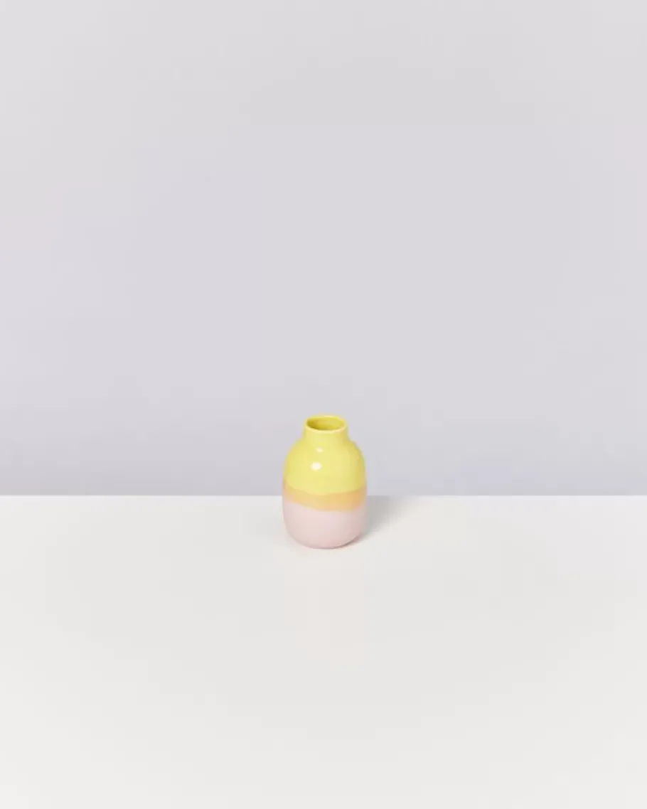 Best Nuno Vase S Gelb Rose Nuno S