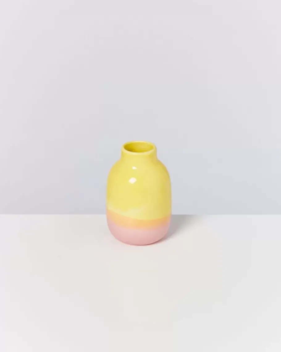 Best Nuno Vase S Gelb Rose Nuno S