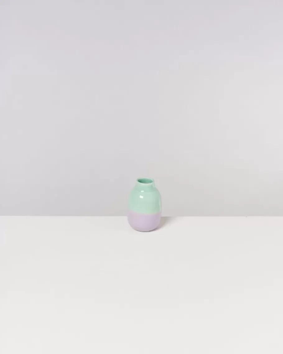 Hot Nuno Vase S Pastellmint Lila Vasen